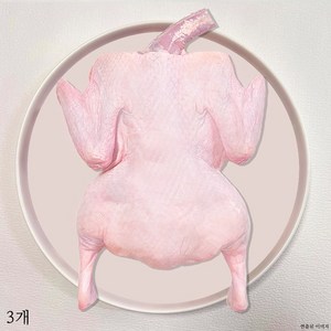 [팜스제임] 백숙용 통오리 23호 2.3kg 생오리 (냉장) 보양식 오리탕, 3개, 1.8kg