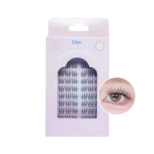 Char 핸드메이드 할로 피더 콜렉션 드리미 도브 인조 속눈썹