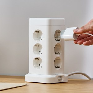 오지렌 고속충전 고용량 타워형 멀티탭