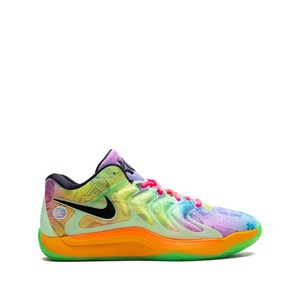 나이키 KD 17 "이지 머니 올스타 - 카키/라이트 오레우드 브라운/세서미 팬텀" 스니커즈, US men 11(KR 290), 그린계열+오렌지계열