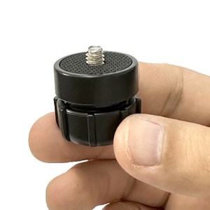 스마트폰 카메라 삼각대 연결 마운트 1/4 나사 17mm 볼헤드 변환 어댑터 차량 거치대 촬영 브라켓 확장 부품