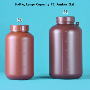 갈색 PE 대용량 광구병 Bottle Lage Capacity PE Ambe 3L, B08-24-448 3L