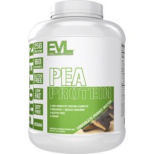 EVLUTIONNUTRITION 피 프로틴 초콜릿 피넛 버터 맛, 1.814kg, 1개