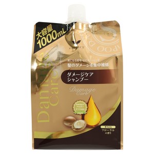 에스셀렉트 데미지 케어 샴푸 플로럴 향 리필용 특대, 1L, 1개