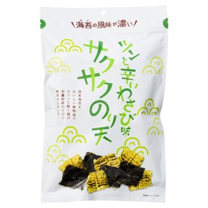 Maruka Food Expenses Rich Series 톡 쏘는 매운 와사비 바삭바삭한 김 튀김 스낵 대용량