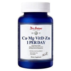 닥터브라이언 칼마디 칼슘 마그네슘 비타민D 아연 1퍼데이 타블렛, 180정, 1개