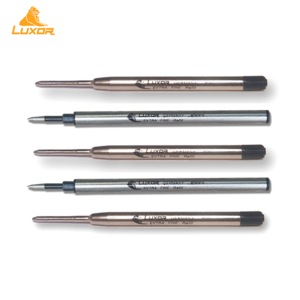 룩소르 유성 수성 볼펜심 리필심 독일 저점도 잉크 국제표준규격 1.0mm 몽블랑 파카 고급펜 호환, 유성 볼펜심