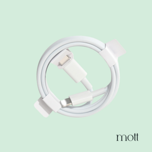 모트 USB C to 라이트닝 8핀 고속충전 케이블, 20w, 1개, 1m