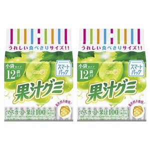 메이지 과즙구미 스마트팩 머스캣 12개입, 163g, 2개