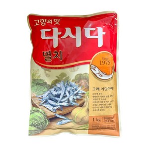 CJ 백설 멸치다시다, 1kg, 2개