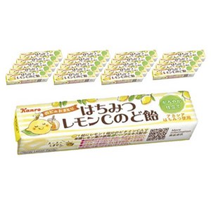 칸로 꿀 레몬 C 목캔디 스틱 타입, 20개