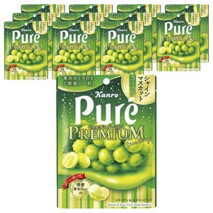칸로 퓨어 프리미엄 샤인 머스캣 스파클링 스위트 & 사워 프루트 소다 구미, 54g, 12개