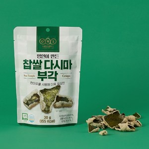 오희숙전통부각 [오희숙전통부각] 찹쌀다시마부각30g 12봉, 30g, 12개