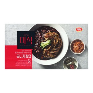 더미식 유니자장면 297g, 6개, (1박스)