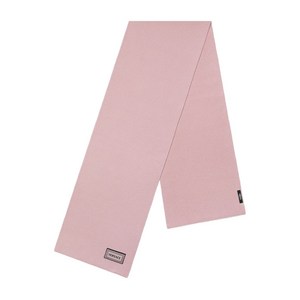 베르사체 로고 패치 골지 스카프