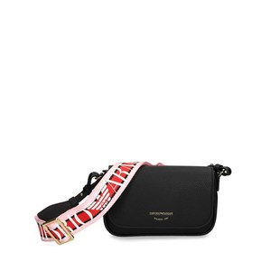 엠포리오아르마니 로고 프린트 크로스 백