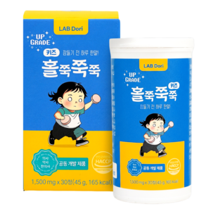키즈 홀쭉쭉쭉 랩도리 특허 유산균 (1개월분), 30정, 1박스
