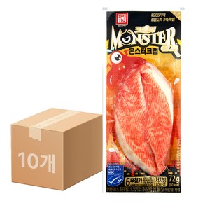 한성기업 한성 몬스터크랩 72g, 72g, 10개