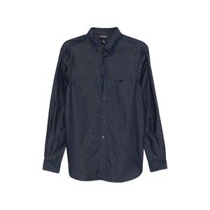 엠포리오아르마니 버튼 셔츠, 블루계열, Standard XL(KR 43)