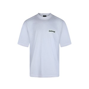 발렌시아가 마스킹 테이프 반소매 티셔츠, 베이지계열, Standard S(KR 100)