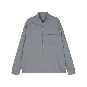 발망 엠보스드 버튼 셔츠