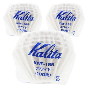 칼리타 웨이브 필터 화이트 KWF-185, 100개, 3개