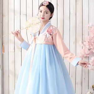 COBOTOR 봄 여자 한복 궁전 촬영복 무대 연출복 저고리 Women's hanbok JX0083