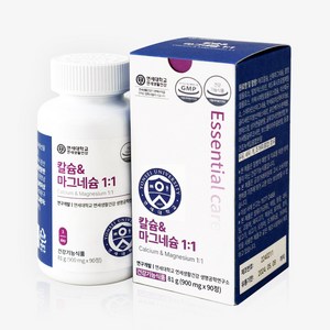 닥터로하스 연세 칼슘 & 마그네슘 1:1 600mg x 90정, 10개