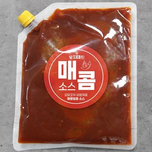 꼬치마트 매콤소스 500g 소용량 꼬치 소스 바베큐 일식 다양한 요리에 사용 가능, 1개