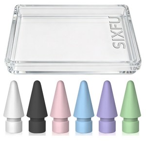 SIXFU 애플펜슬 컬러 펜촉은 애플펜슬 프로/애플 펜슬 USB-C/애플펜슬 2세대/1세대와 호환