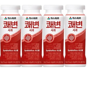 파스퇴르 쾌변 요구르트 사과 150ml(16입), 150ml, 16개