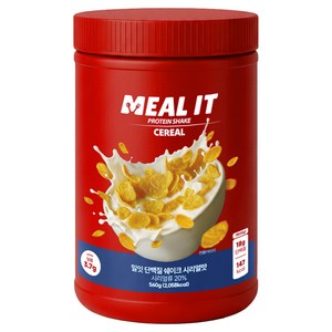 밀잇 식단관리 단백질 쉐이크 시리얼맛, 560g, 1개