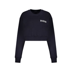 발망 크롭 로고 스웨트셔츠, 블루계열, Standard S(KR 55)