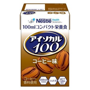 네슬레헬스사이언스 아이소카르 100 콤팩트 영양식 커피 맛, 100ml, 1개