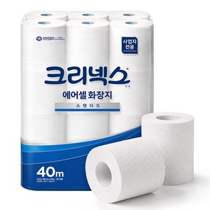 크리넥스 물에잘녹는 에어셀 스탠다드 화장지, 24개입, 1개