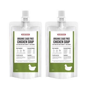 바프독 반려견 장수 스프 치킨스프 머쉬룸스프 200mlX2팩 닭 버섯 강아지 간식, 버섯 2, 200ml, 2개