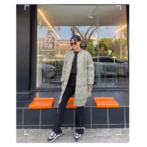 나이스그로 아미 경량 롱 패딩