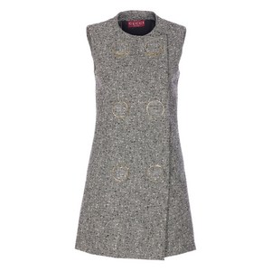 구찌 더블 브레스티드 버튼 미니 드레스