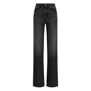 돌체앤가바나 로고 장식 진, 블랙계열, Italy 44(KR 66)