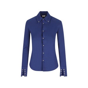 셀린느 버튼 셔츠, 블루계열, FR 40(KR 66)