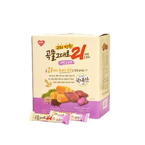 곡물그대로21 구워만든 자색고구마 과자, 900g, 1개
