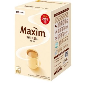 동서 맥심 화이트골드 커피믹스 180T