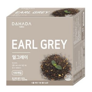 다하다 얼그레이, 1.6g, 100개입, 1개