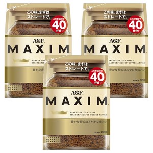 에이지에프맥심 프리즈 드라이드 커피, 80g, 1개입, 3개