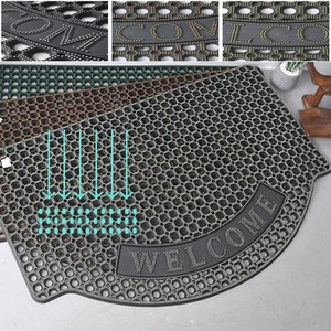 신발 먼지털이 매장 출입문발판 업소용현관매트 실외 현관깔판 로비 업소용발매트 외부 출입구매트, 회색, 1개