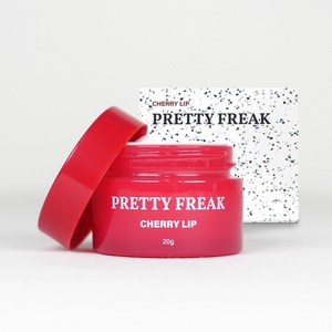 [입술노화케어]+프리티프릭 수분침투 체리립 마스크 PRETTY FREAK 입술주름개선 기능성 입술볼륨 유지 EGF 항산화성분, 20g, 1개, 체리