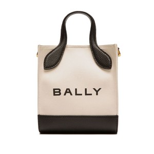발리 바 로고 프린트 토트 백