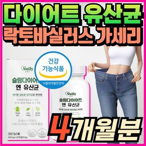 (혁2라이프) 100억 모유 유래 유산균 BNR17 알약 캡슐 식약처인증 비에날씬 유산균 다이어트 bnr 17 체지방 락토바실러스 가세리 람노서스 애시도필러스 포스트바이오틱스, 2개, 60정