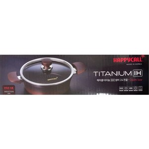 해피콜 인덕션 티타늄 IH 전골냄비