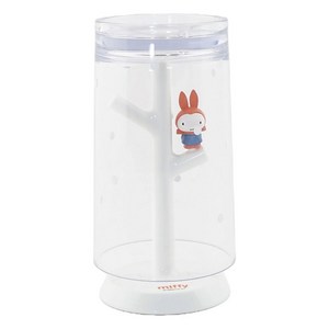 하쉬 양치컵 & 스탠드, 스노우 미피, 1개